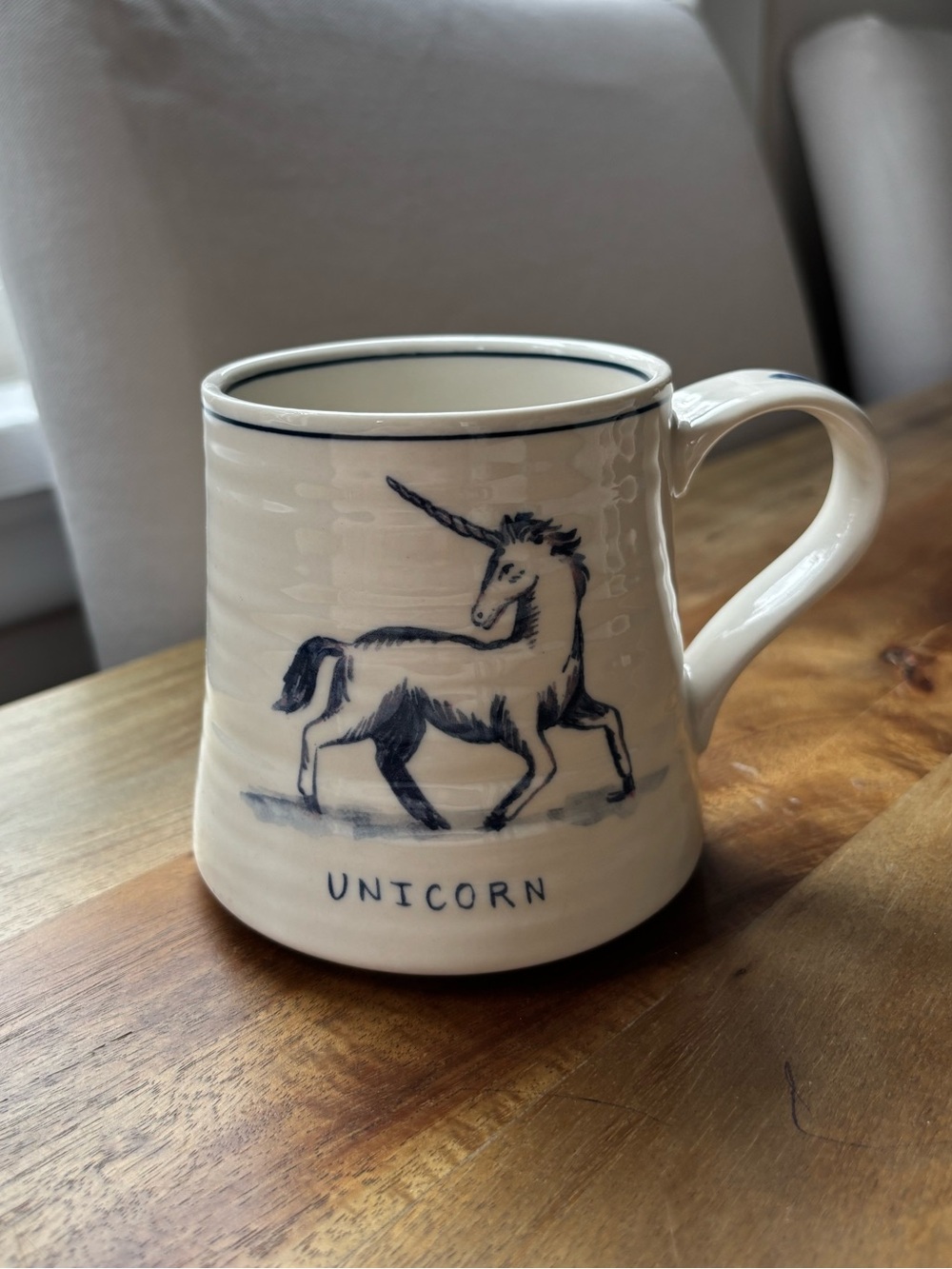 Molly Hatch unicorn mug